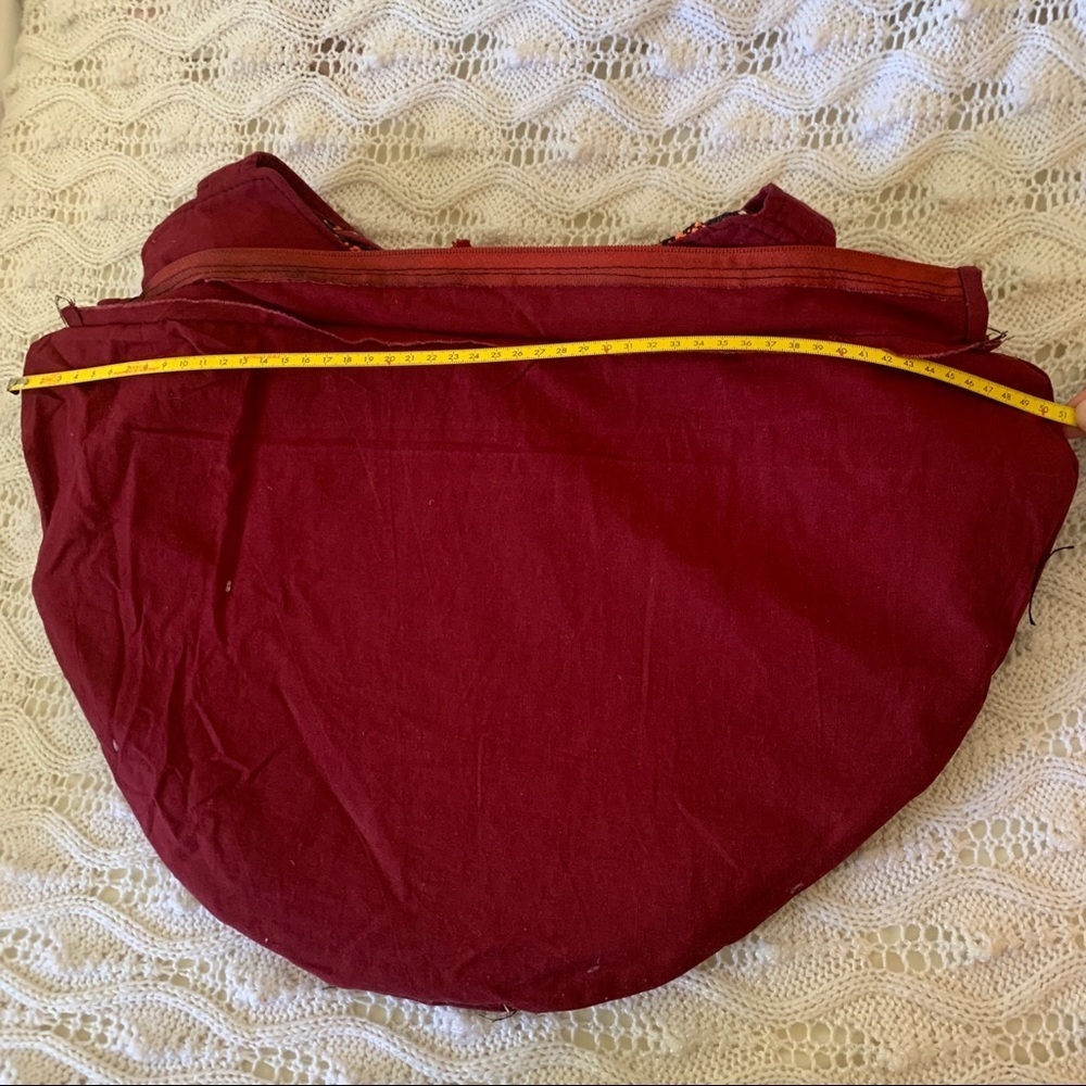 Embroidered Boho Indian Colorful Bag 20.4 Inch x 12.5 Inch Approx. - Picture 11 of 14
